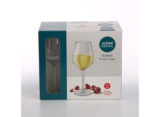 Komplet kieliszków 6 szt. wino białe 370 ml