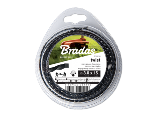 Żyłka TWIST, 2,4 mm x 15 m, blister