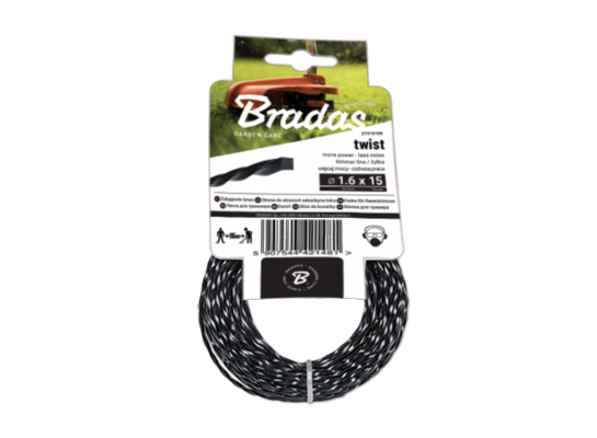 Żyłka TWIST, 2,0 mm x 15 m, karta