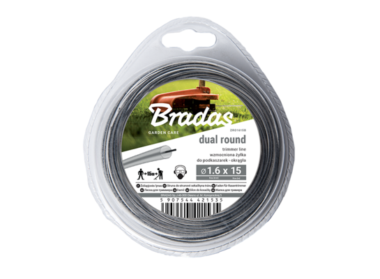 Żyłka RIPPER DUAL, okrągła, 2,4 mm x 15 m, blister