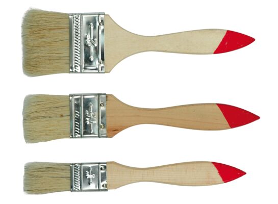 Pędzle malarskie 3 sztuki 1"-1,5"-2"