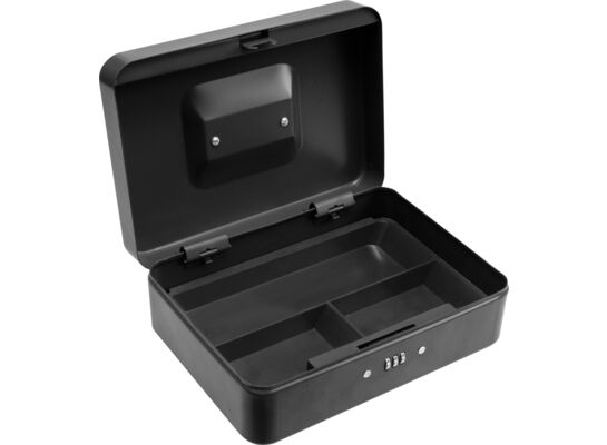 Kasetka na pieniądze 250 x 180 x 90 czarna