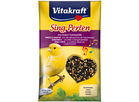Przysmak funkcjonalny dla kanarka Sing Perlen 20 g na śpiew Vitakraft