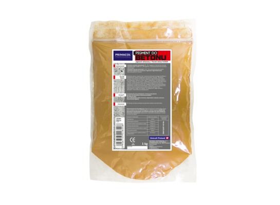 Pigment do betonu żółty jasny 1 kg Primacol Professional