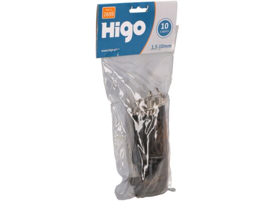 Klucze imbusowe 10 sztuk HIGO