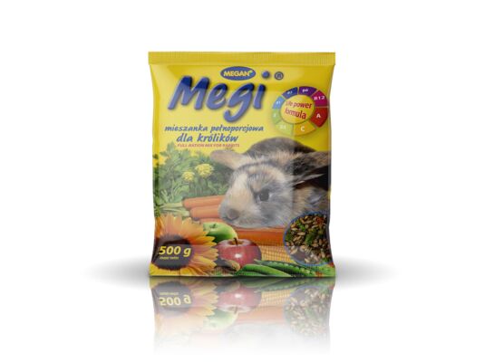 Megi-karma podstawowa dla królika-500g
