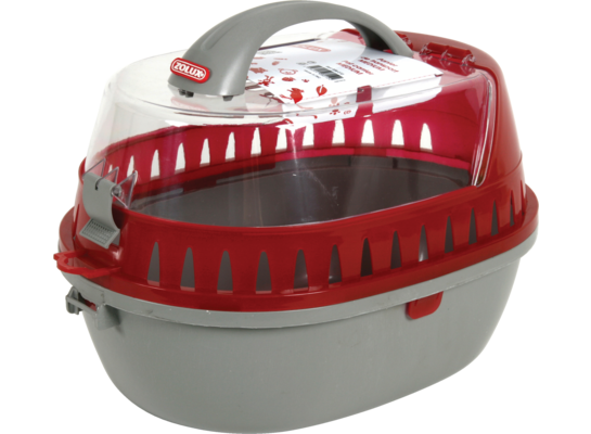 Transporter dla gryzoni średni 250 x 360 x 260 mm czerwony ZOLUX