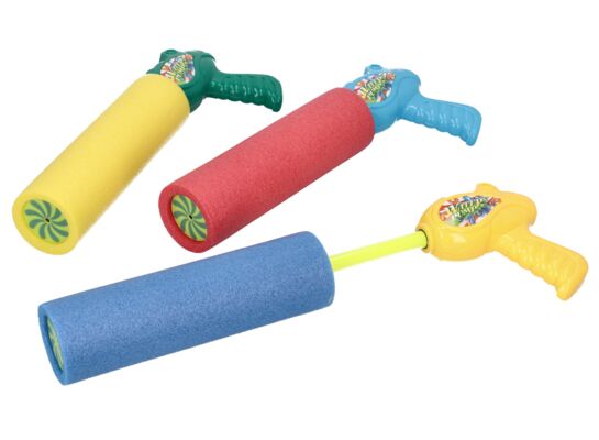 Pistolet piankowy na wodę 35 cm mix