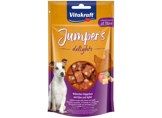 Przysmak dla psa JUMPERS DELIGHTS kurczak/jabłko 80g Vitakraft