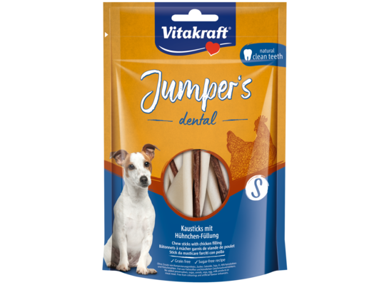 Przysmak funkcjonalny dla psa JUMPERS DENTAL TWISTED S kurczak 150 Vitakraft