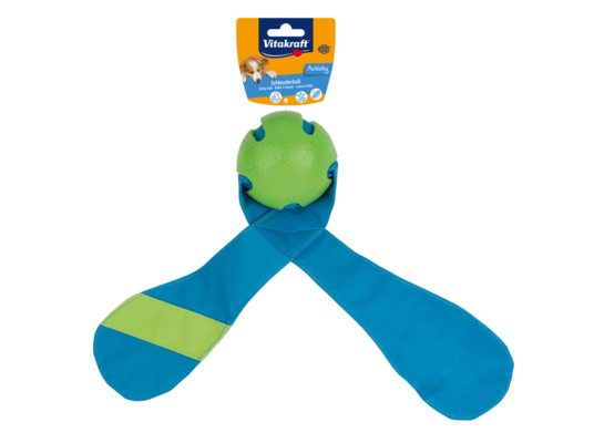Zabawka dla psa GUMOWA PIŁKA Z USZAMI Vitakraft
