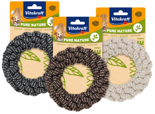 Zabawka dla psa Nature pierścień z węzłów