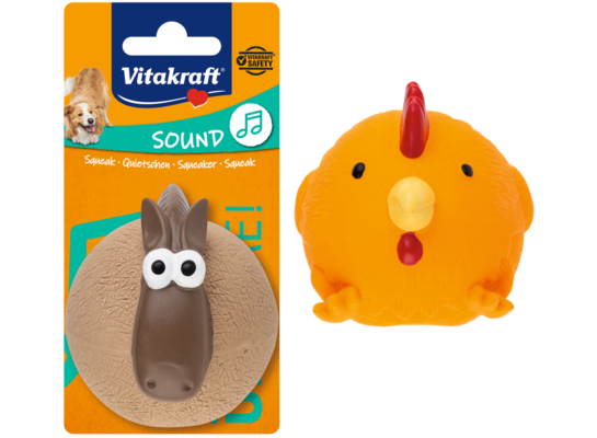 Zabawka dla psa piszcząca piłka Hugo&Pedro