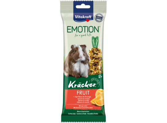 Kolba dla świnki Emotion Kracker fruit 2 sztuki Vitakraft