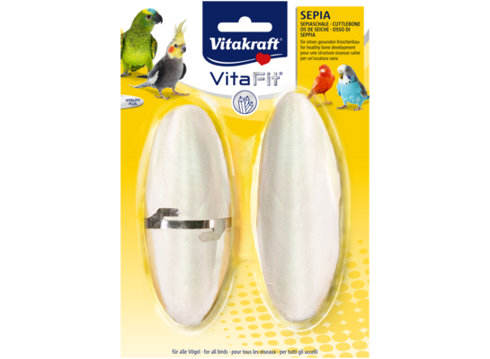 Naturalna sepia dla wszystkich ptaków VITA FIT SEPIA 2szt blistr Vitakraft
