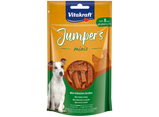 Przysmak dla psa JUMPERS MINIS STRIPES kurczak 80g Vitakraft