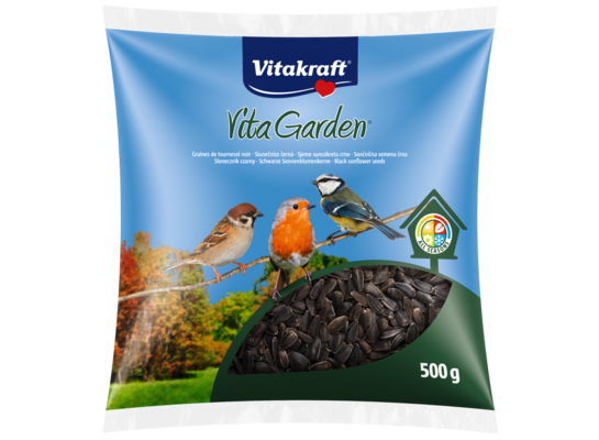 Słonecznik dla ptaków VITA GARDEN czarny 500g Vitakraft