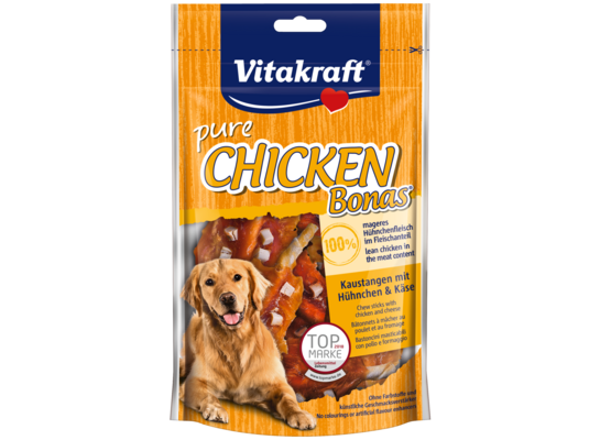 Przysmak dla psa Chicken Bonas kurczak z serem 80 g Vitakraft