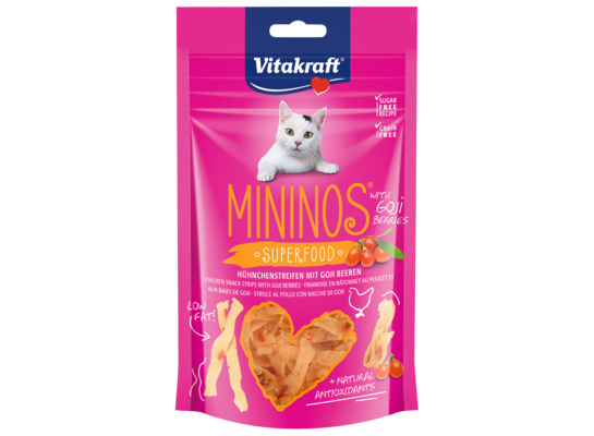 Przysmak dla kota MININOS SUPERFOOD kurczak/chia 40g Vitakraft