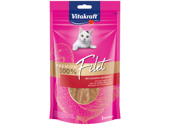 Przysmak dla kota PREMIUM FILET kaczka 54g Vitakraft
