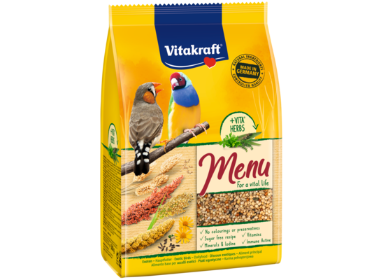 Karma dla ptaków egzotycznych MENU VITAL 500g Vitakraft