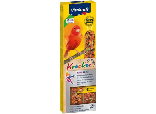 Kolba dla kanarka KRACKER 2szt na kolor Vitakraft