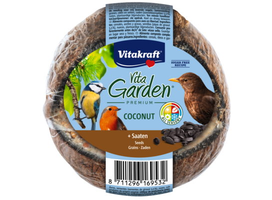 Kokos dla ptaków ogrodowych VITA GARDEN cały Vitakraft