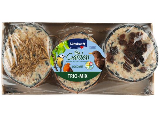 Kokos dla ptaków ogrodowych VITA GARDEN Kokos 3x1/2 Vitakraft
