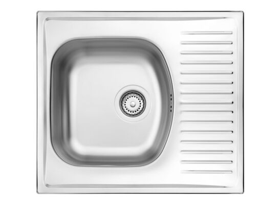 Zlewozmywak stalowy Techno dekor 58 x 51 cm Deante