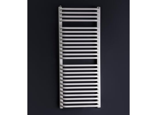 Grzejnik łazienkowy Aster 30 x 77,6 cm biały 9016 błyszczący 1, 4, 5, 8 ENIX