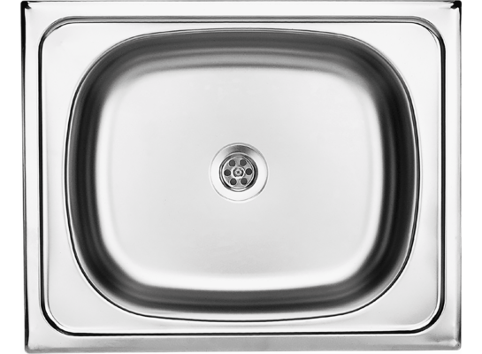 Zlewozmywak stalowy Techno dekor 50 x 40 cm Deante