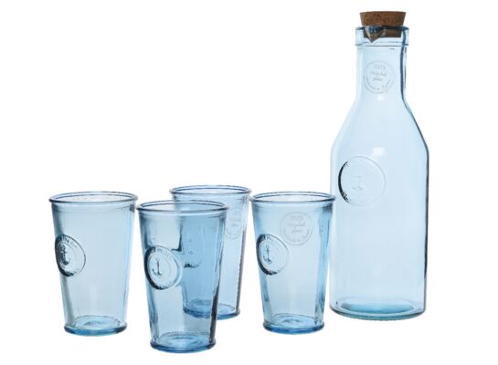 Zestaw do napojów karafka i 4 szklanki