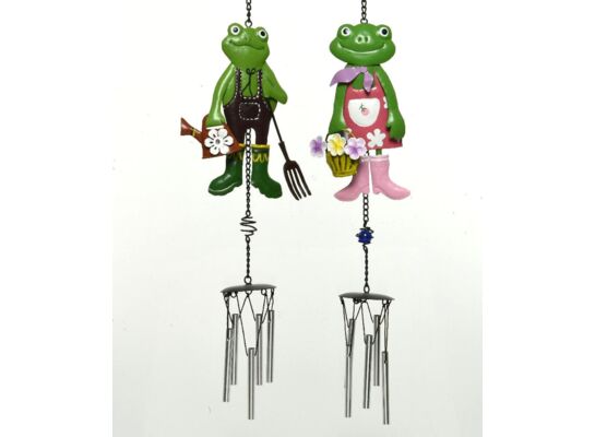 Dzwonki metalowe Żaba