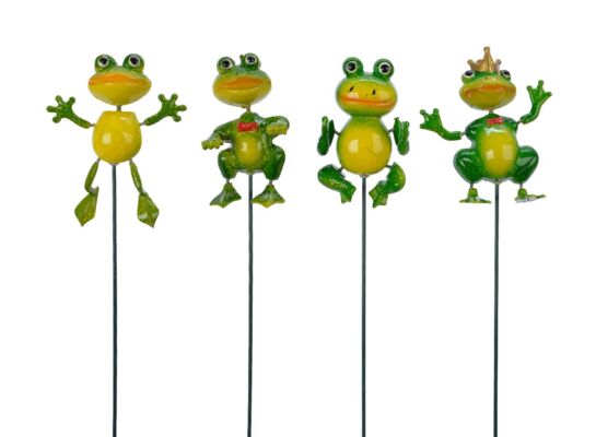 Figurka Żaba na piku 60 cm