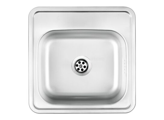 Zlewozmywak stalowy Techno dekor 38 x 38 cm Deante