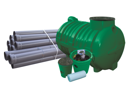 Przydomowa oczyszczalnia ścieków 2000 l STANDARD