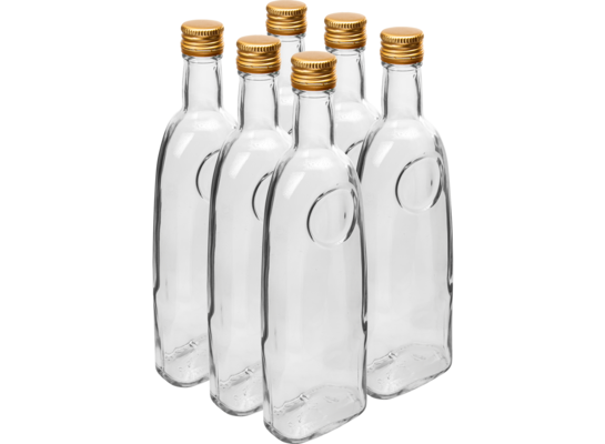 Butelka Staromiejska 500ml z zakrętką 6 sztuk