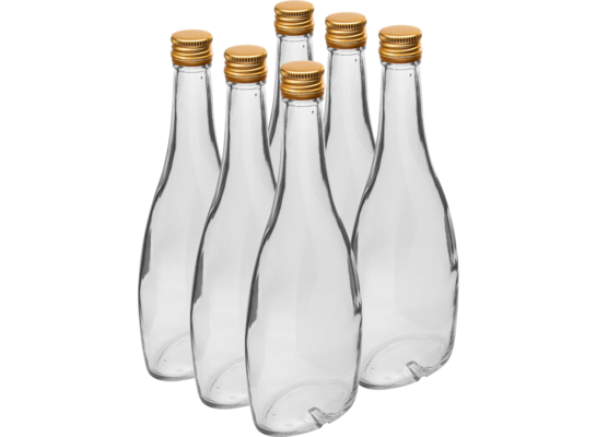 Butelka Gracja 500 ml z zakrętką 6 sztuk