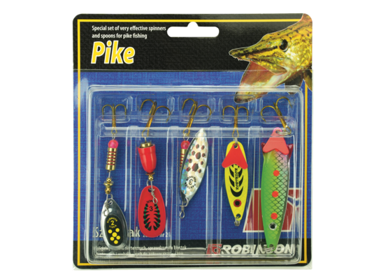 Zestaw błystek "Szczupak 2" 5 sztuk