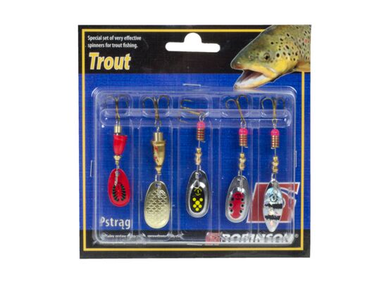 Zestaw błystek "Pstrąg"