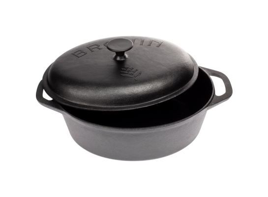 Garnek żeliwny, 5,5 l, do zapiekania