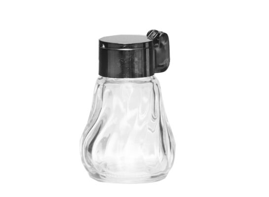 Solniczka klapka srebrna Smart Kitchen Glass