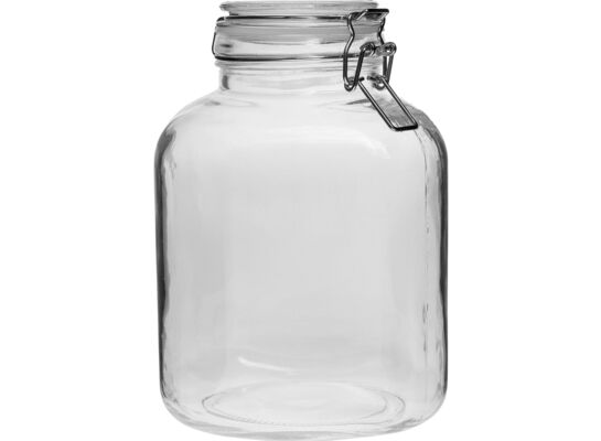 Słoik kwadratowy 4 L z zamknięciem hermetycznym