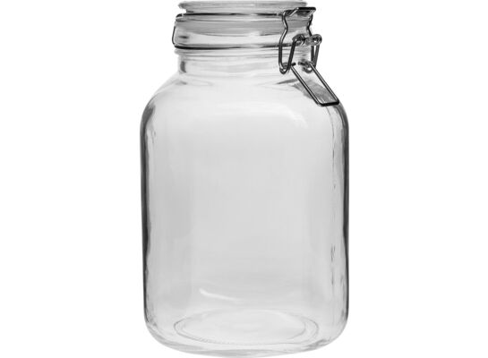 Słoik kwadratowy 3 L z zamknięciem hermetycznym