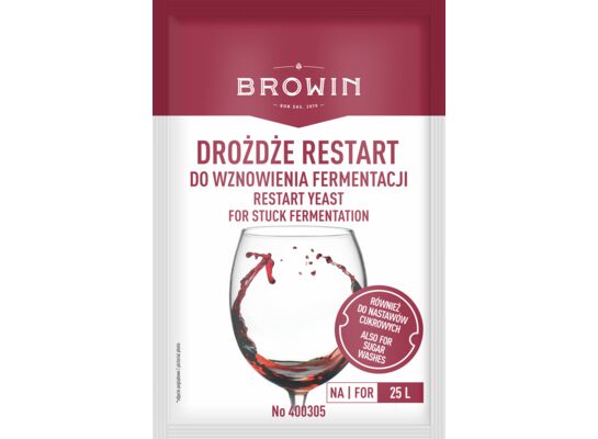 Drożdże Restart 22 g Browin