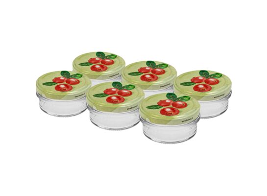 Słoik z zakrętką 65 ml Ø66 6 sztuk
