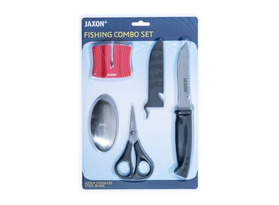 Zestaw wędkarski 101X nóż 20 cm + akcesoria Jaxon