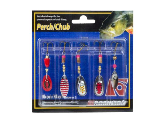 Zestaw błystek "Okoń/Kleń 2"