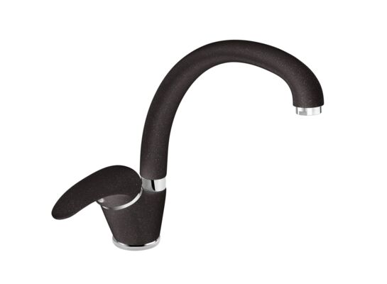 Bateria zlewozmywakowa z wylewką U Wasabi grafit Deante