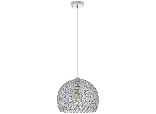 Lampa wisząca 1-płomienna E27 chrom 5159/1 8C